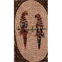 Mantel individual con pajaros