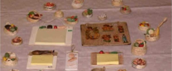 Objetos madera, ébano